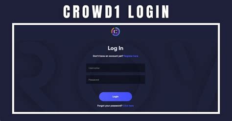 crowd1 login
